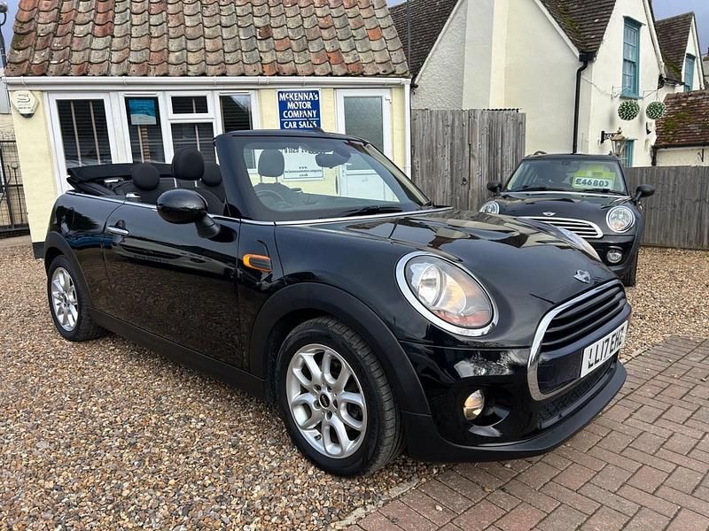 Used Mini Cooper Cabriolet 2017 Black Cabriolet