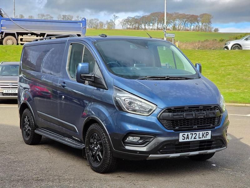 Used Ford Transit Custom 130 HP (95 kW) 2022 Blue Van