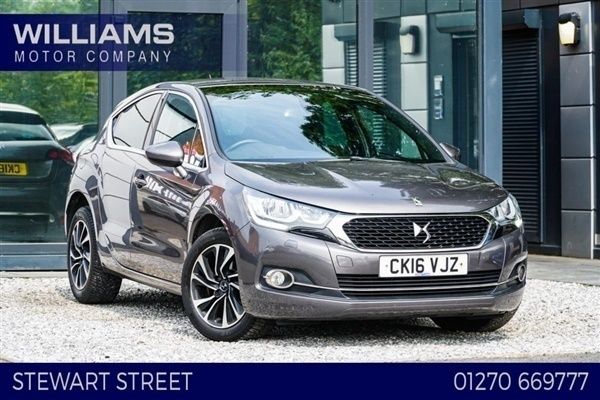 Grey Used 2016 DS Automobiles DS4 Elegance Hatchback | £5,490 (Good price) - Image 1/1