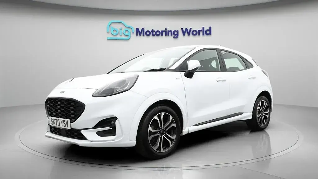 Used Ford Puma ST-Line 125 HP (91 kW) 2020 White SUV
