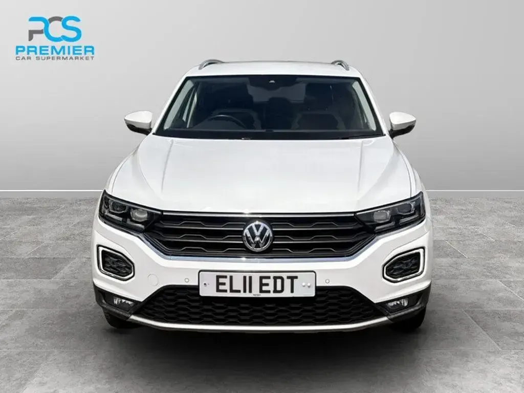 Used VW T-Roc SEL 115 HP (84 kW) 2019 White SUV