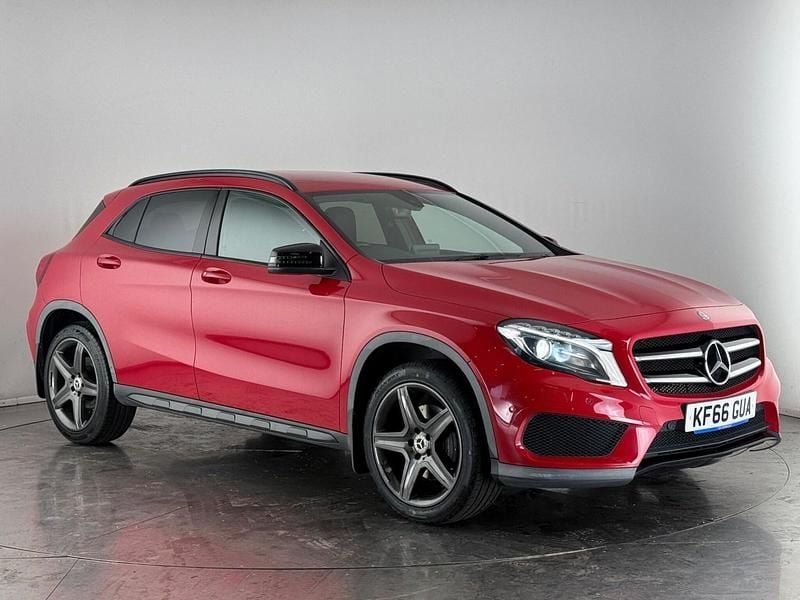 Red Used 2016 Mercedes GLA220 AMG line SUV | £12,900 (Fair price) - Image 1/4