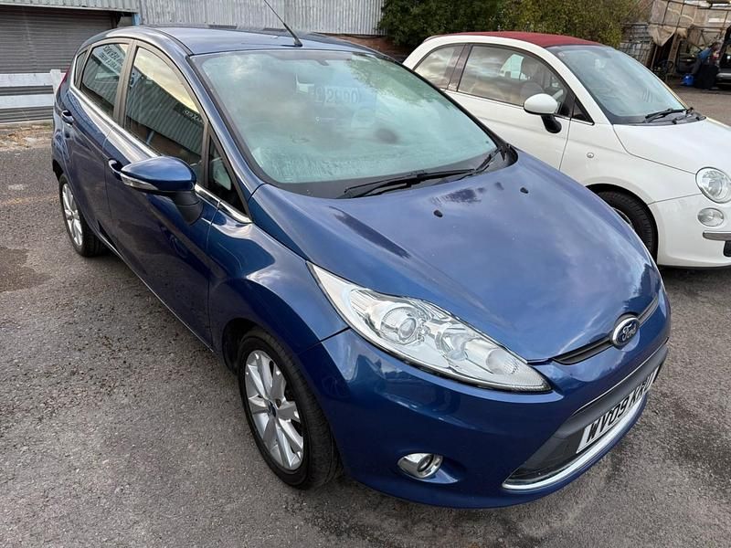 Blue Used 2009 Ford Fiesta Zetec Hatchback | £2,990 (A bit pricey) - Image 1/4