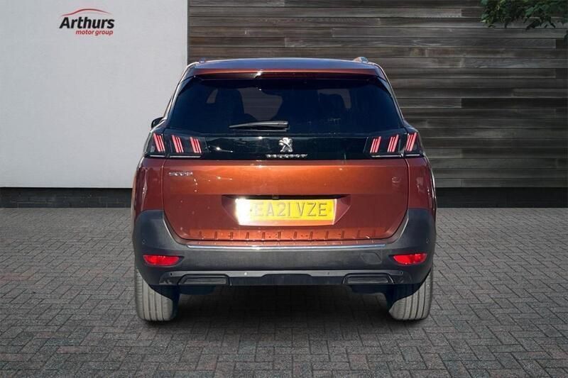 Yellow Used 2021 Peugeot 5008 Allure Premium MPV | £17,997 (Fair price) - Image 1/4