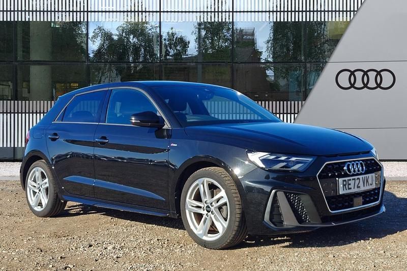 Black Used 2022 Audi A1 Sportback S-Line Hatchback | £21,290 (Fair price) - Image 1/4