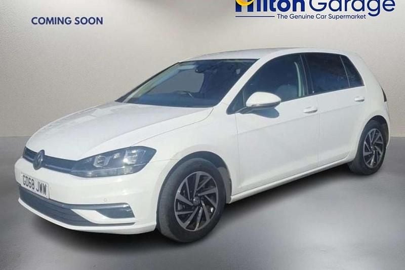 Used VW Golf VII Match 115 HP (84 kW) 2019 White Hatchback