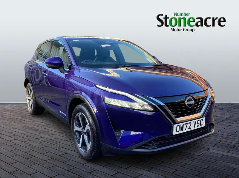 Blue Used 2023 Nissan Qashqai Acenta Premium SUV | £18,550 (Super price) - Image 1/4