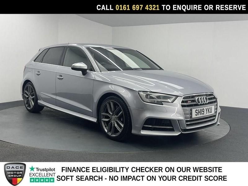 Used Audi S3 Sportback Advanced 300 HP (220 kW) 2019 Silver Hatchback