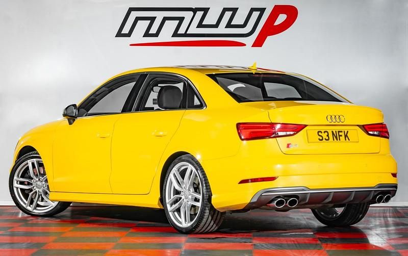 Used Audi A3 S-Line 310 HP (228 kW) 2017 Yellow Sedan