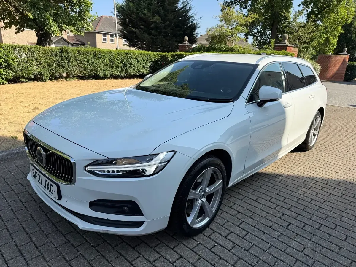 Used Volvo V90 2021 White Estate