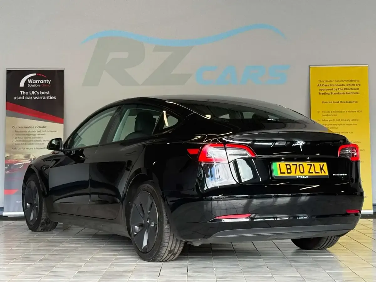 Used Tesla Model 3 Long Range AWD 366 kW (498 HP) 2020 Black Sedan