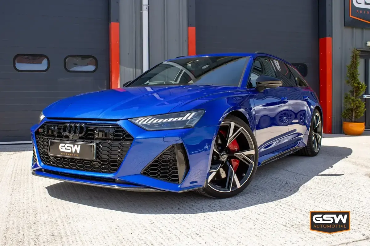Used Audi RS6 Design 600 HP (441 kW) 2022 Blue Estate