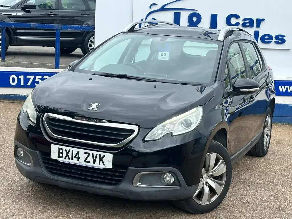 Used Peugeot 2008 Active 92 HP (67 kW) 2014 Black SUV