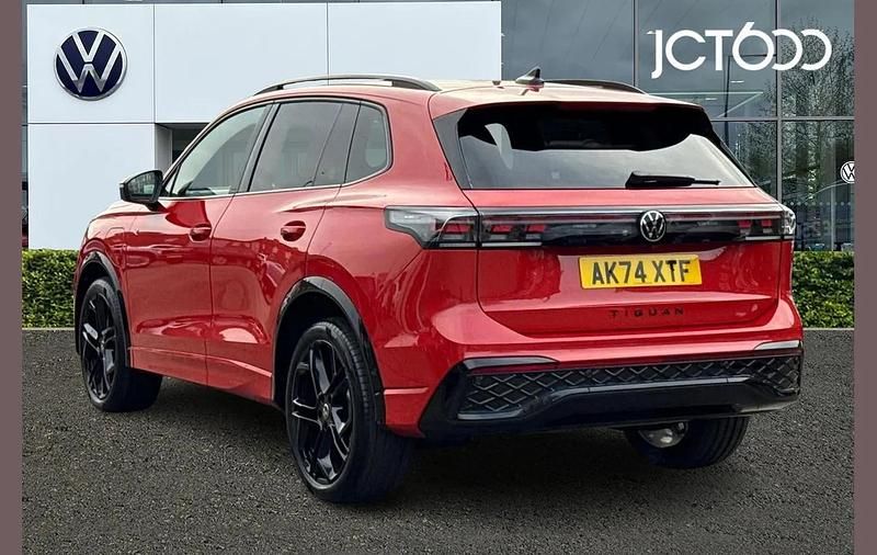Used VW Tiguan R-line 267 HP (196 kW) 2025 Red SUV