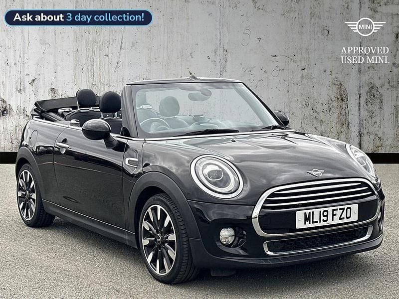 Black Used 2019 Mini Cooper Cabriolet Exclusive Cabriolet | £13,365 (Fair price) - Image 1/3