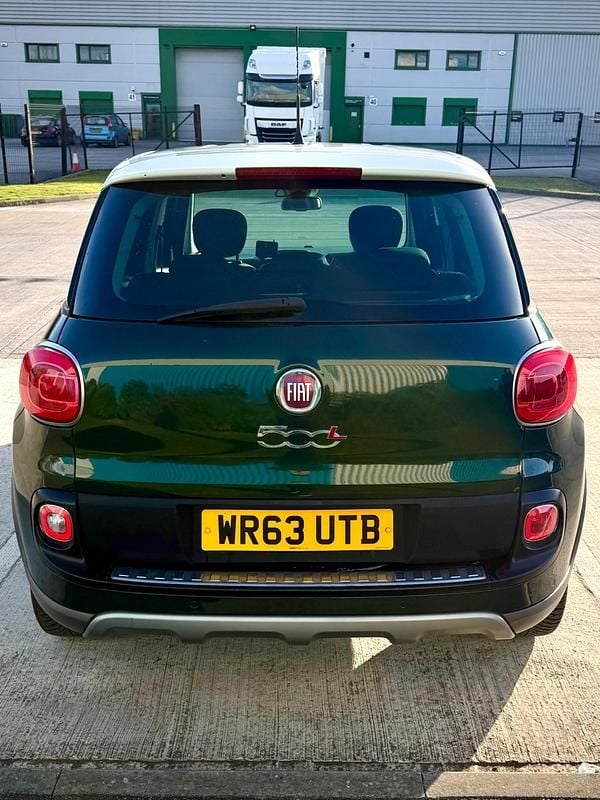 Used Fiat 500L Trekking 85 HP (62 kW) 2013 Green MPV