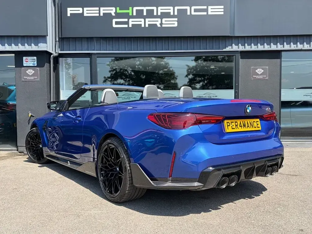 New BMW M4 Cabriolet Competition Edition 2025 Blue Cabriolet