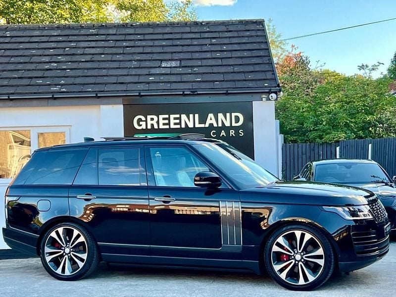 Black Used 2019 Land Rover Range Rover SVAutobiography Dynamic Black SUV | £41,994 (Fair price) - Image 1/4