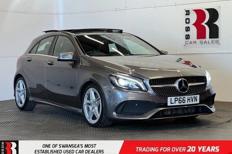 Grey Used 2017 Mercedes A220 AMG line Hatchback | £14,495 (A bit pricey) - Image 1/2