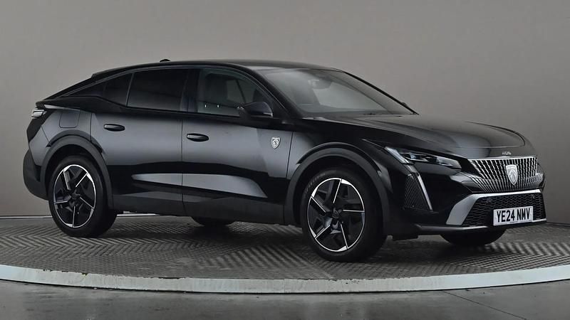 Black Used 2024 Peugeot 408 GT Hatchback | £19,698 (Fair price) - Image 1/3