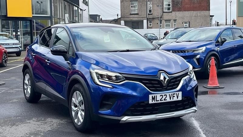 Used Renault Captur Iconic 91 HP (66 kW) 2022 Id metallic  iron blue  SUV