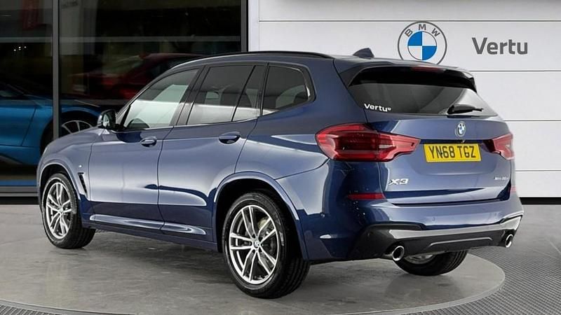 Used BMW X3 M Sport 190 HP (139 kW) 2017 Blue SUV