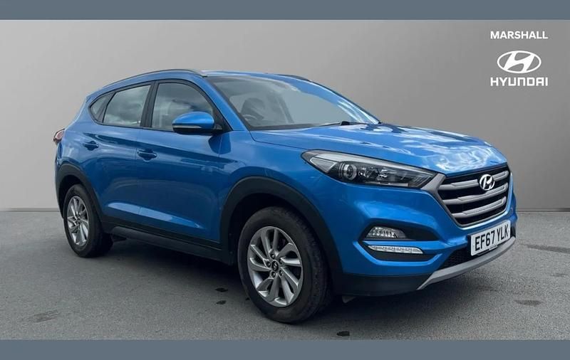 Used Hyundai Tucson SE 129 HP (94 kW) 2017 Blue SUV