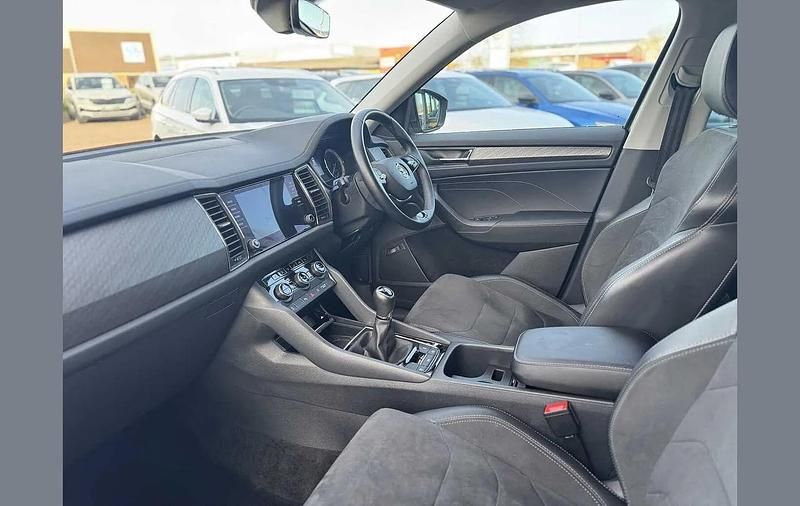 Used Skoda Kodiaq SE L 147 HP (108 kW) 2021 Graphite grey metallic SUV