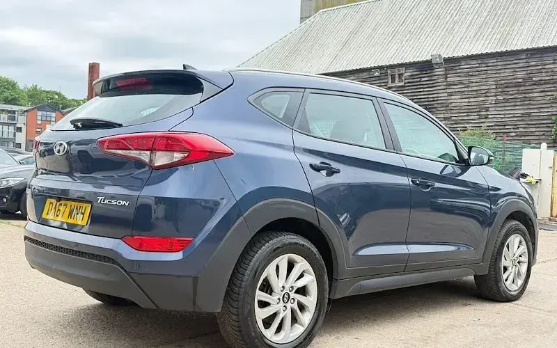 Used Hyundai Tucson SE 177 HP (130 kW) 2017 Blue SUV