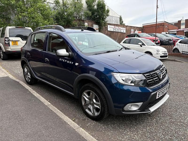 Blue Used 2018 Dacia Sandero Essentiel Hatchback | £7,495 (A bit pricey) - Image 1/4