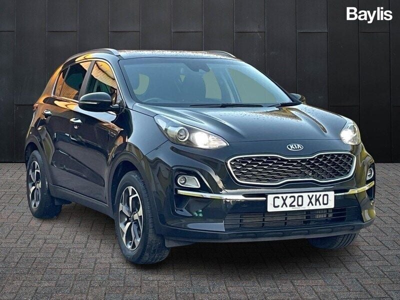 Black Used 2020 Kia Sportage 2 SUV | £14,995 (Fair price) - Image 1/3