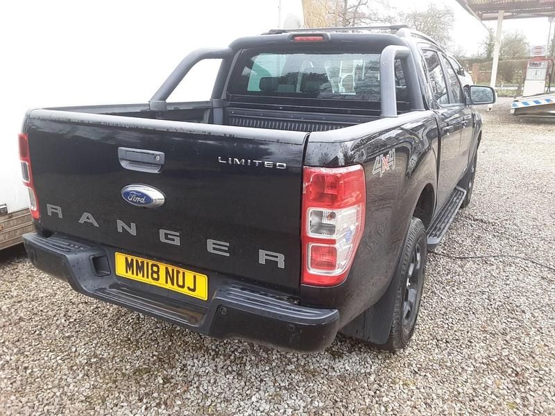 Begagnad Ford Ranger 2018 Svart Pickup
