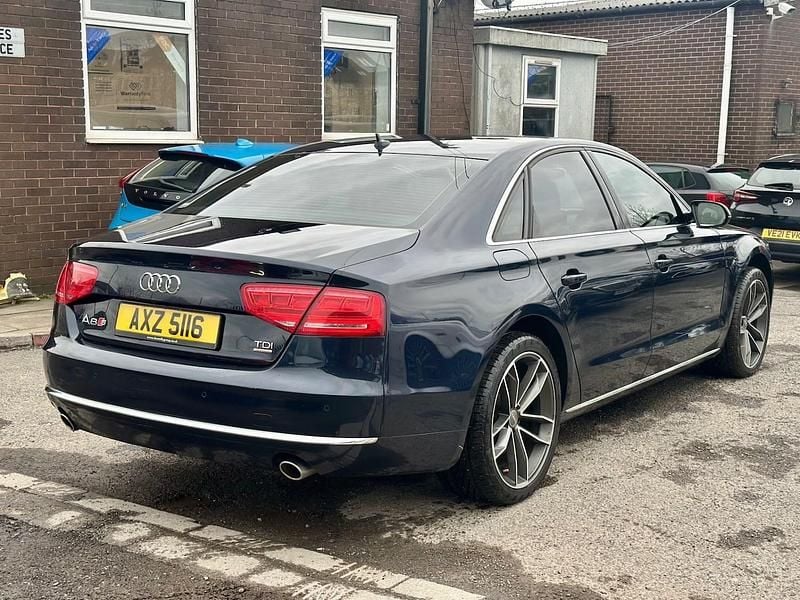 Used Audi A8 2010 Blue Sedan