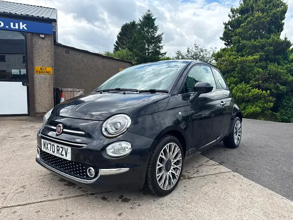 Used Fiat 500 Star 70 HP (51 kW) 2020 Black Hatchback