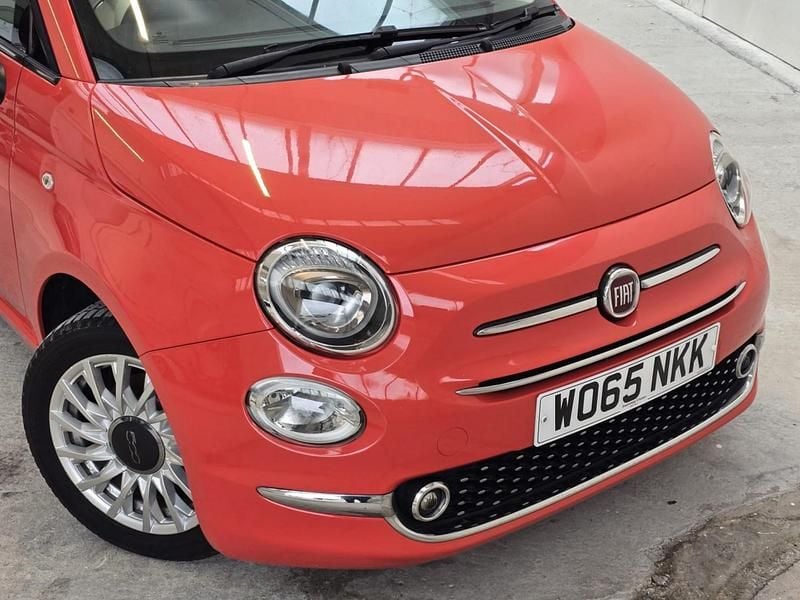 Used Fiat 500 Lounge 69 HP (50 kW) 2016 Pink Hatchback