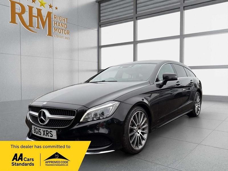 Used Mercedes CLS350 AMG Line Premium Plus 258 HP (189 kW) 2015 Black Estate