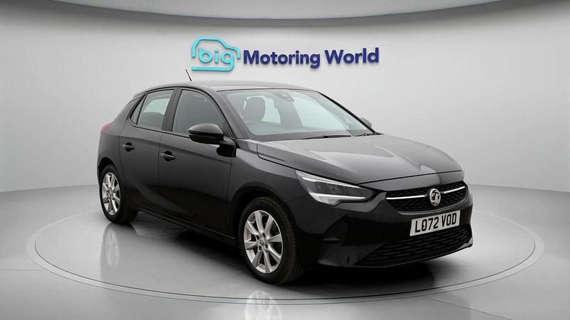 Used Vauxhall Corsa Design Edition 74 HP (54 kW) 2022 Black Hatchback