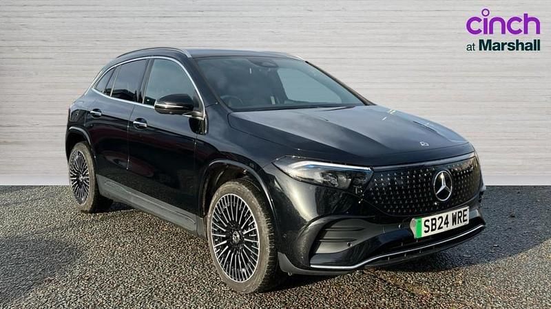 Black Used 2024 Mercedes EQA350 AMG Line Premium SUV | £32,280 (Expensive) - Image 1/4