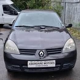 Used Renault Clio II Dynamique 98 HP (72 kW) 2007 Black Hatchback