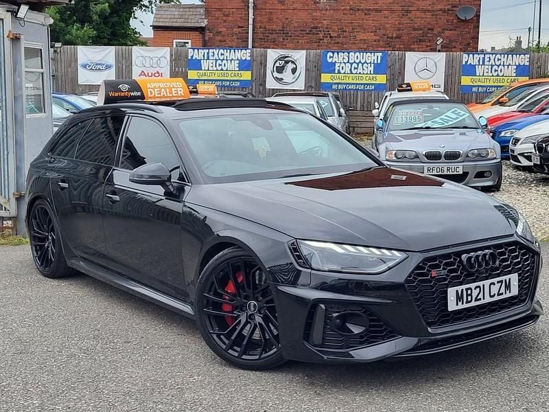 Black Used 2021 Audi RS4 Design Estate | £52,995 - Image 1/4