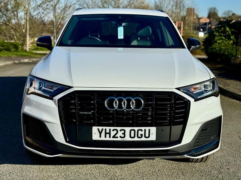 Used Audi Q7 Black Edition 2023 White SUV