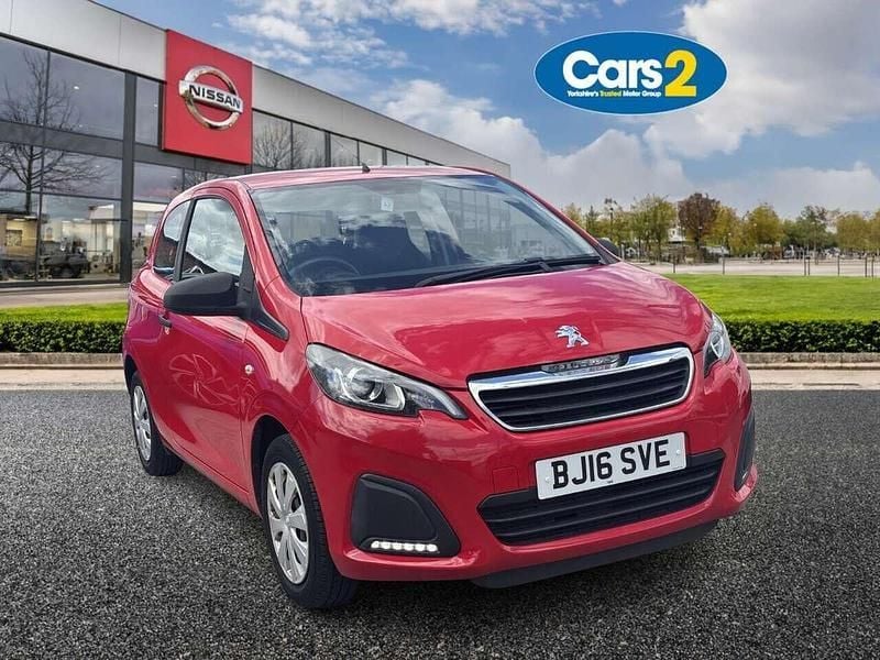 Red Used 2016 Peugeot 108 Access Hatchback | £3,890 (Fair price) - Image 1/4