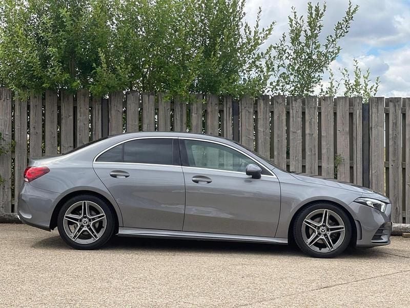 Used Mercedes A200 AMG line 163 HP (119 kW) 2019 Grey Sedan