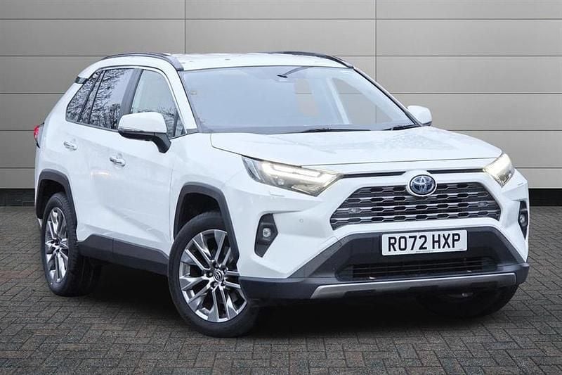 White Used 2022 Toyota RAV4 Hybrid SUV | £28,850 (A bit pricey) - Image 1/3