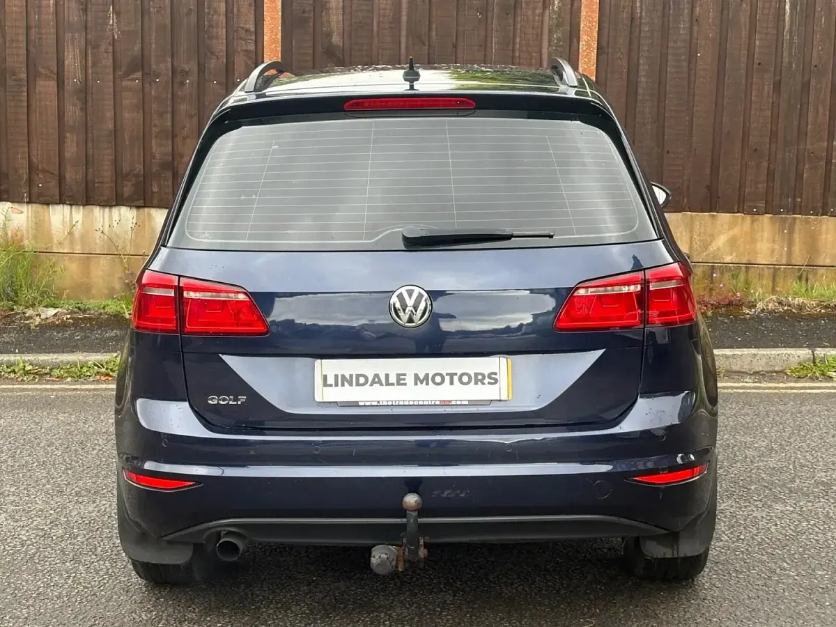 Used VW Golf Sportsvan SE 110 HP (80 kW) 2016 Blue MPV