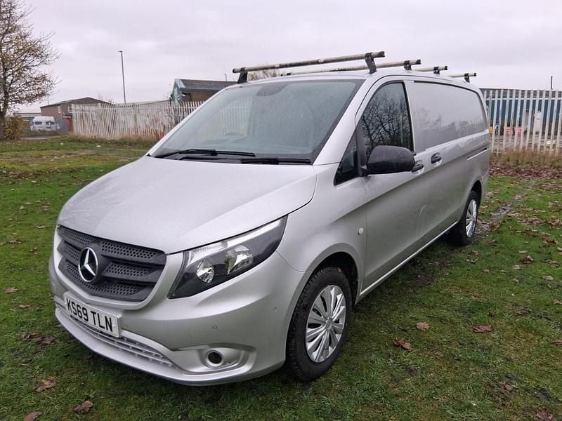 Silver Used 2020 Mercedes Vito Progressive Van | £12,995 (Good price) - Image 1/4
