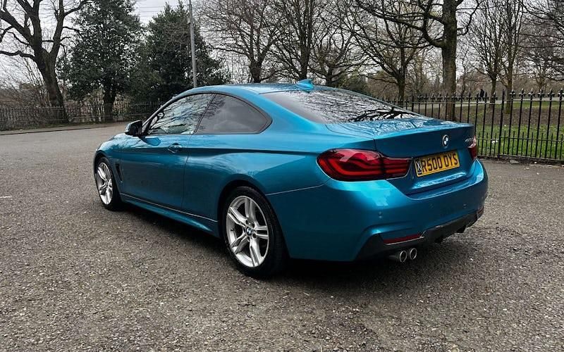 Used BMW 420 M Sport 190 HP (139 kW) 2019 Blue Coupe