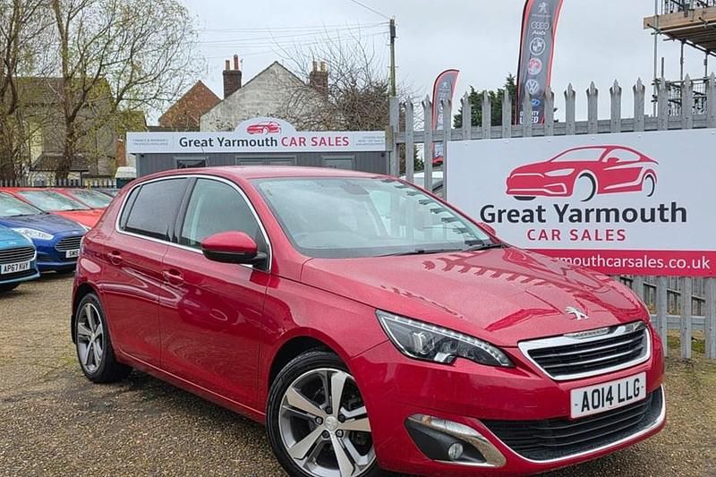Red Used 2014 Peugeot 308 Allure Hatchback | £4,295 (Fair price) - Image 1/1
