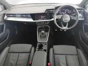 Used Audi A3 S-Line 110 HP (80 kW) 2024 White Hatchback