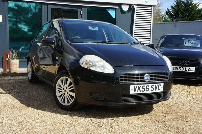 Used Fiat Grande Punto Dynamic 2006 Black Hatchback
